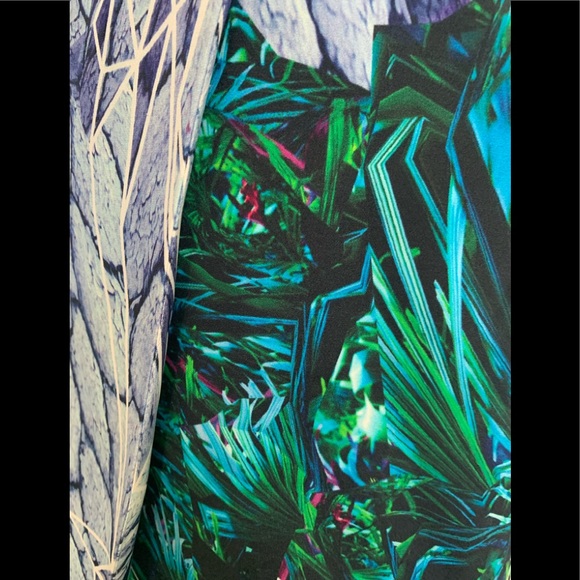 Climate Change Couture Dion Lee Botanical Geometric Hidden Lines Skirt Sz US4 - Picture 7 of 16